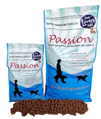 DOG LOVERS GOLD PASSION SALMON & SWEET POTATO 13 KILO